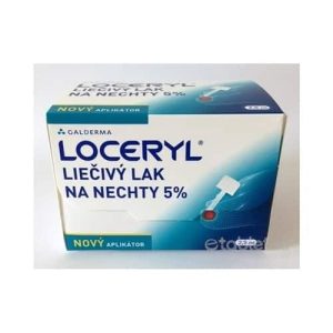 LOCERYL liečivý lak na nechty 5 % 1×2,5 ml