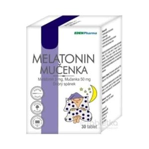 EDENPharma MELATONÍN, MUČENKA tbl 30