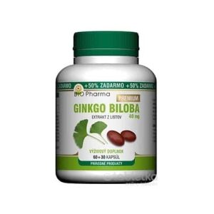 BIO Pharma Ginkgo biloba 40 mg PREMIUM 60+30 cps