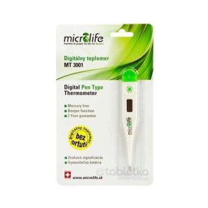 MICROLIFE TEPLOMER DIGITÁLNY MT 3001 GREEN