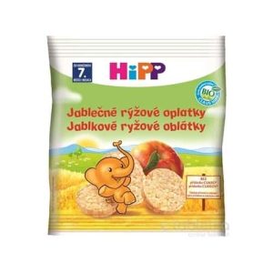 HiPP BIO OBLÁTKY Jablkovo ryžové (od ukonč. 7. mesiaca) 30 g