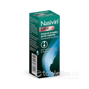 Nasivin 0,01% kvapky do nosa 5ml