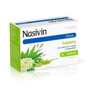 Nasivin SINUS 20 tabliet