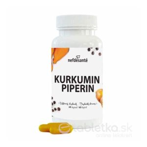 nefdesanté KURKUMIN PIPERIN cps 1×60 ks