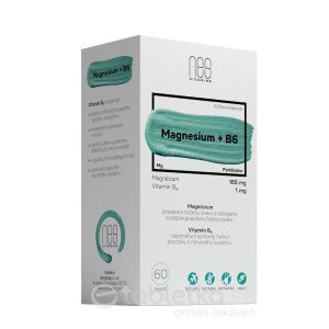 nesVITAMINS Magnesium 165 mg + B6 1 mg cps 1×60 ks