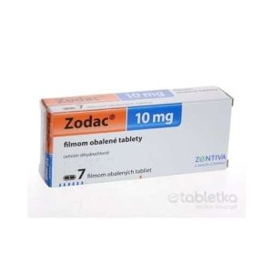 Zodac 10mg 7 flm tabliet