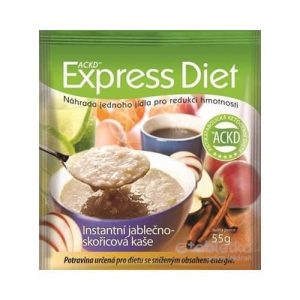 EXPRESS DIET ACKD Jablkovo-škoricová instantná kaša vo vrecúšku 55 g