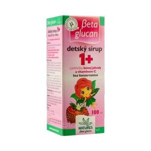 NATURES BETA GLUCAN DETSKÝ SIRUP 1+ 1x100ml