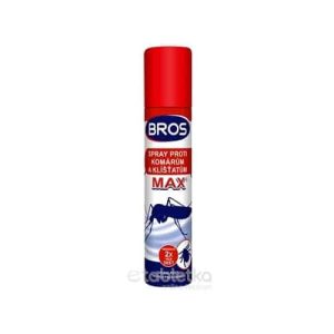 BROS spray proti komárom a kliešťom MAX 90ml