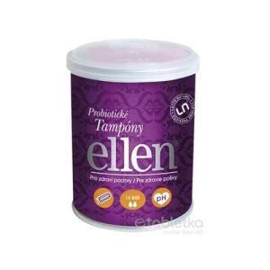 ELLEN Mini vaginálne tampóny (probiotické) 14 ks