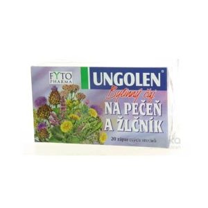 FYTO UNGOLEN Bylinný čaj NA PEČEŇ A ŽLČNÍK 20×1,5 g