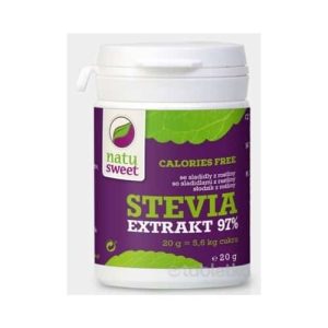 NATUSWEET STEVIA ČISTÝ EXTRAKT 97% 1x20g