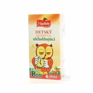 APOTHEKE BIO DETSKÝ BYLINNÝ ČAJ UKĽUDŇUJÚCI  (od ukončeného 6. mesiaca) 20×1,5 g (30 g)