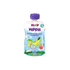 HiPP HiPPis BIO Jablko Hruška Dračie ovoc. Ríbezle kapsička (od 1.roku) ovocný príkrm 100 g