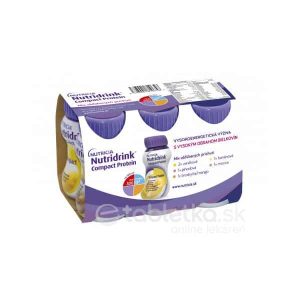 NUTRIDRINK COMPACT PROTEIN mix príchutí 6×125 ml