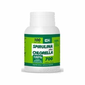 VIRDE SPIRULINA+CHLORELLA 100 tbl