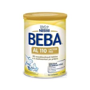 BEBA AL 110 Lactose Free dojčenská výživa od narodenia 400g