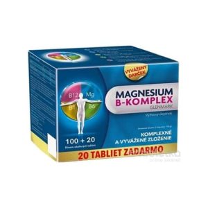 Magnesium B-komplex Glenmark 120 ks