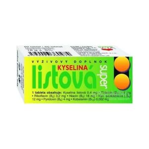 NATURVITA KYSELINA LISTOVÁ SUPER 1x60ks