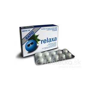 relaxa RAPID – Woykoff pastilky 30 ks