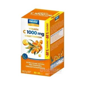 Revital PREMIUM VITAMIN C 1000 mg S RAKYTNÍKOM 120 tbl