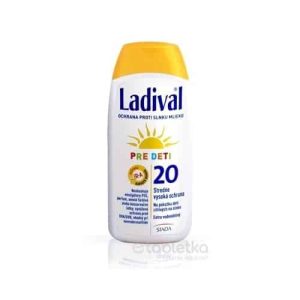 Ladival PRE DETI SPF 20 mlieko na ochranu proti slnku 1×200 ml