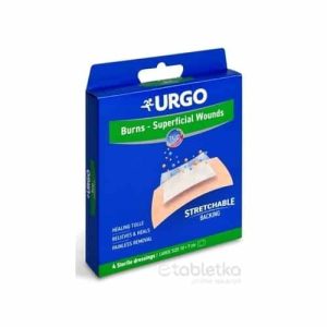 URGO Burns Na popáleniny 10×7 cm, 1×4 ks
