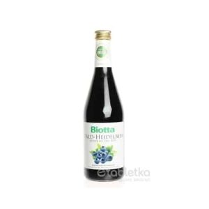 Biotta BIO šťava čučoriedka 500ml