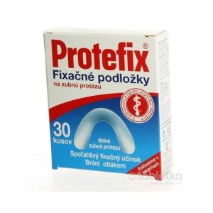 Protefix Fixačné podložky na dolnú zubnú protézu  1×30 ks