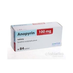 Anopyrin 100mg 84 tabliet