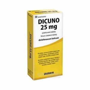 DICUNO 25 mg filmom obalené tablety 30tblx25mg