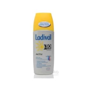 Ladival Transparentný sprej AKTIV SPF 30 na ochranu proti slnku 1×150 ml