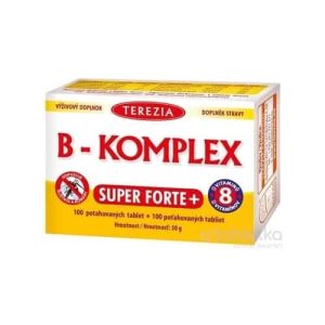 TEREZIA B-KOMPLEX SUPER FORTE+ tbl – 100 ks