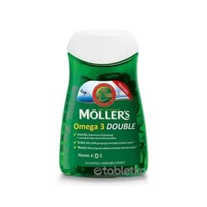 MOLLER´S Omega 3 DOUBLE 112 kapsúl