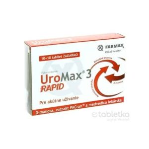 FARMAX UroMax 3 Rapid 10 + 10 tbl zadarmo