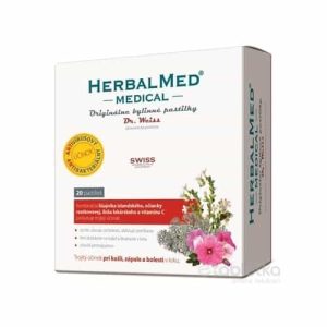 HERBALMED MEDICAL – Dr.Weiss – bylinné pastilky 20 ks