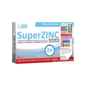 Astina SuperZINC CHELÁT 30 tabliet