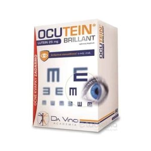 OCUTEIN BRILLANT Luteín 25 mg – DA VINCI 60cps + darček