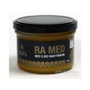 T.ZLATO RA MED – MED S BIO RAKYTNÍKOM – 250g