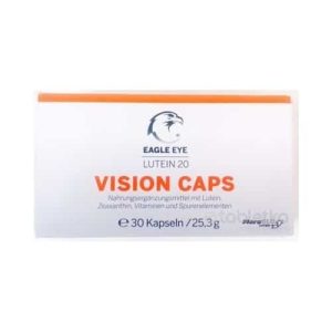 EAGLE EYE LUTEIN 20 VISION CAPS 30 kapsúl