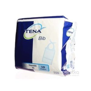 TENA DISPOSABLE BIB S/M 37X48 cm podbradník – 150 ks