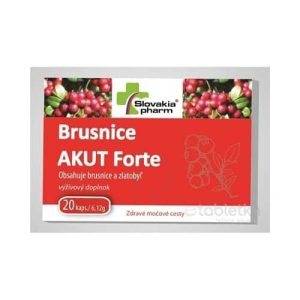 Slovakiapharm Brusnice AKUT Forte 20 cps