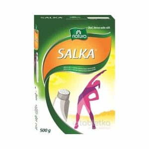 SALKA (kuchynská soľ s prídavkom draslíka a jódu) 500 g