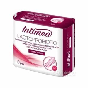 Intimea Lactoprobiotic 3v1 Ultra wings – hygienické vložky – 9 ks