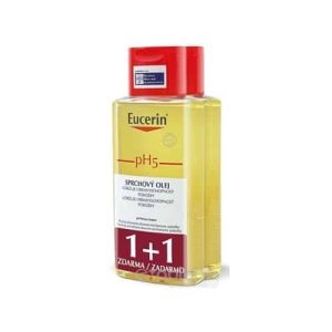 Eucerin pH5 sprchový olej pre citlivú pokožku 2×200 ml (1+1 zdarma)