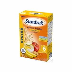 SUNÁREK nemliečna multicereálna kašička ovocná 180 g