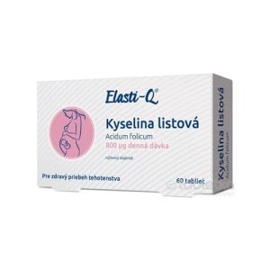 Elasti-Q KYSELINA LISTOVÁ 800 μg tbl 60