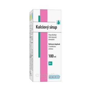 GENERICA Kalciový sirup s vanilkovou arómou 100 ml