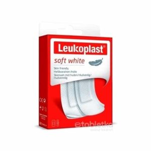 LEUKOPLAST SOFT WHITE náplasť na rany, 2 veľkosti, 1×20 ks