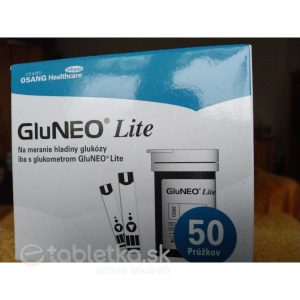 Gluneo LITE testovacie prúžky 50 ks